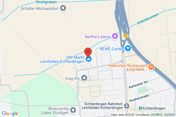 OBI Mietgeräte und Werkzeugverleih Leinfelden-Echterdingen