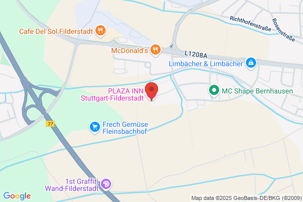 Best Western Plaza Hotel Stuttgart-Filderstadt