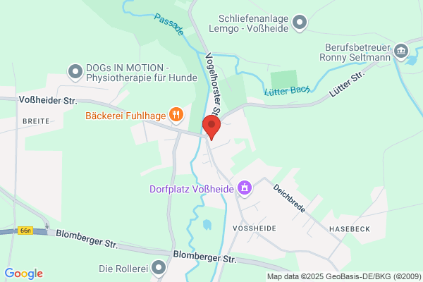 Kirche Voßheide - Evangelisch-reformierte Kirchengemeinde Voßheide