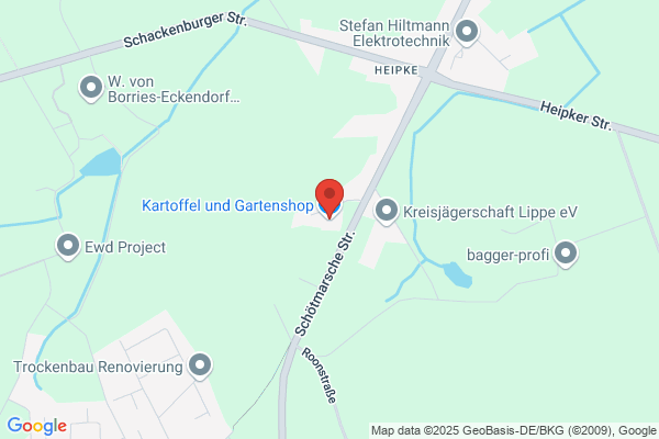 Kartoffel und Gartenshop