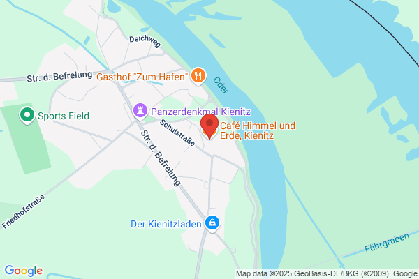 Cafe Himmel & Erde Kienitz am Oder-Neiße Radweg