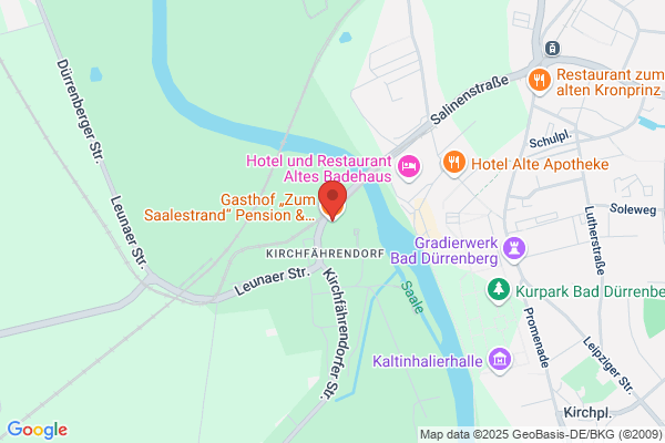 Gasthof und Pension zum Saalestrand