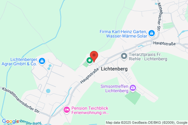 Gemeinde Lichtenberg Gerätehaus FFW