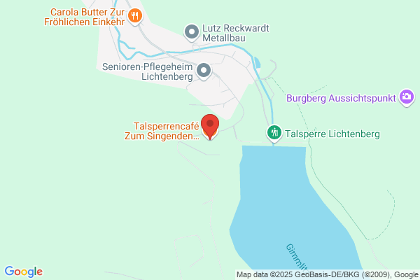 Talsperrenschänke Zum singenden Wirt Fam. Heldt