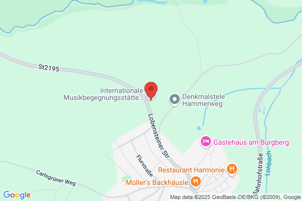 Marteau Internationale Musikbegegnungsstätte des Bezirks Oberfranken