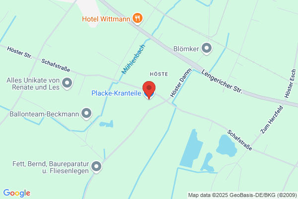 Placke-Kranteile