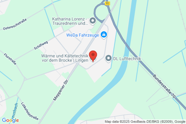 Brocke vor dem Kältetechnik GmbH