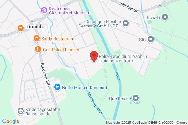 Regionales Trainingszentrum des Polizeipräsidium Aachen