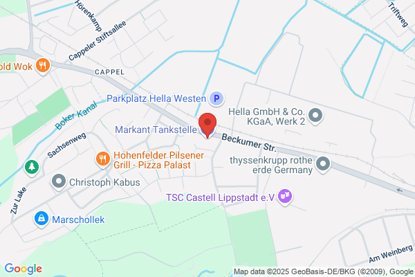 Markant Tankstelle