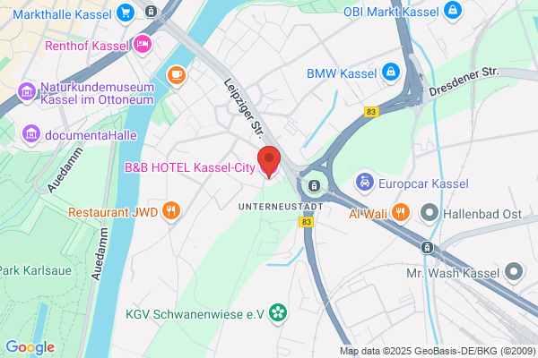 B&B HOTEL Kassel-City
