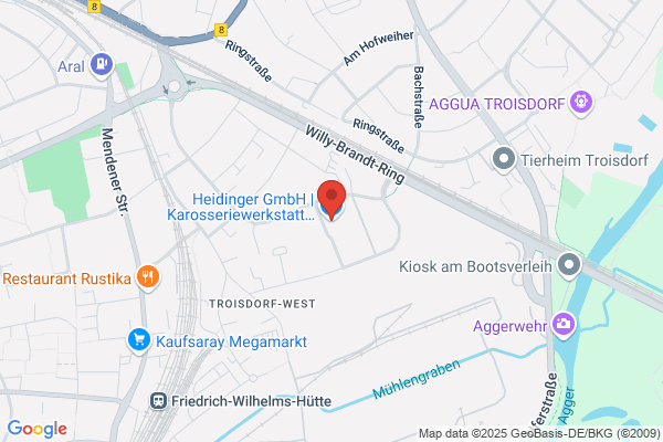 Heidinger GmbH | Karosseriebau - Lackiererei - Kfz-Service | Troisdorf