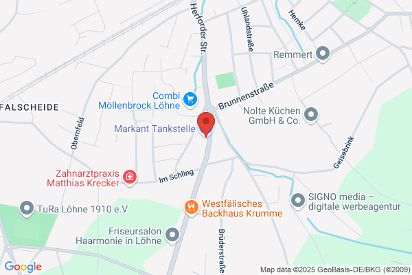 Markant Tankstelle