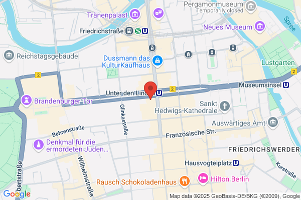 Restaurant unter den Linden