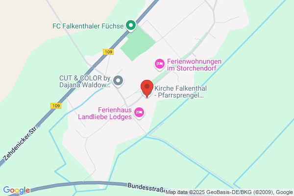 Kirche Falkenthal - Pfarrsprengel Löwenberger Land