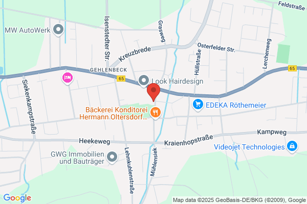 Gemeindebüro - Ev.-Luth. Kirchengemeinde Gehlenbeck