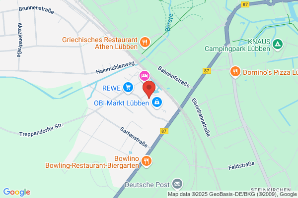 OBI Holzzuschnitt-Service im Markt Lübben