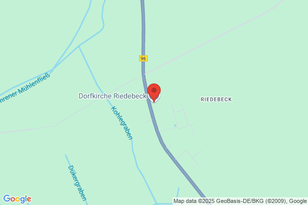 Kirche Riedebeck - Pfarrsprengel Gehren