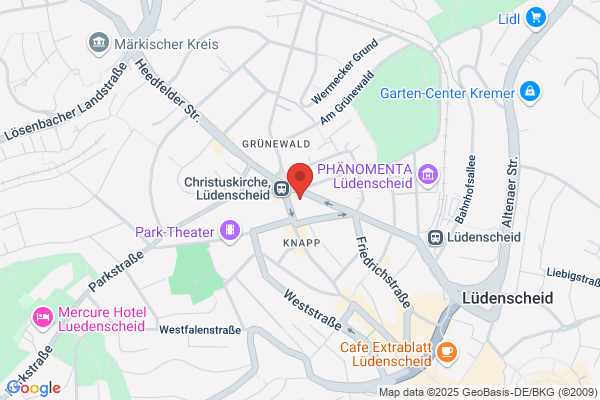 Ev. Christuskirche - Ev. Christus-Kirchengemeinde Lüdenscheid