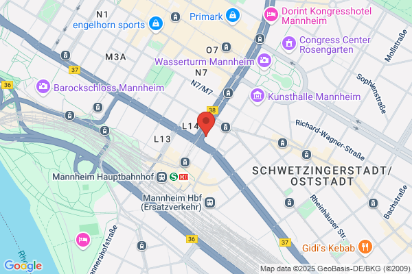 Offenes MRT am Hauptbahnhof Mannheim