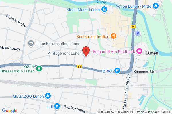 Amtsgericht und Jugendarrestanstalt Lünen