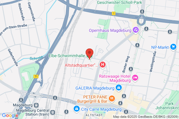 Sportclub Magdeburg e.V. Abteilung Sportschwimmen Elbeschwimmhalle