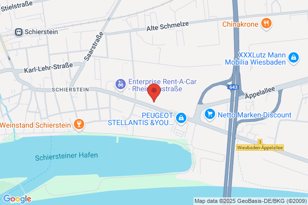 Avis Autovermietung - Wiesbaden Schierstein