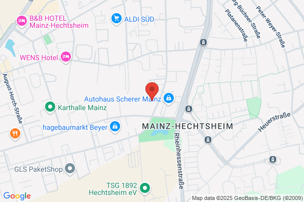 Theoretische Führerscheinprüfung Mainz Hechtsheim