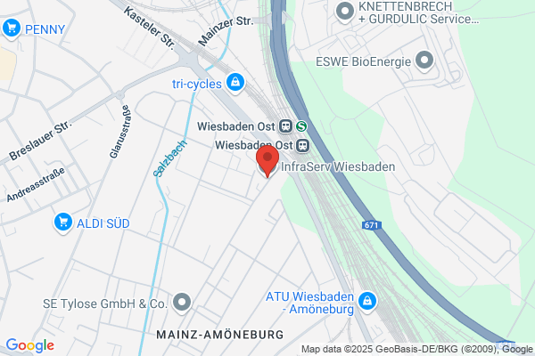 Zoth Niederlassung im Industriepark Kalle-Albert in Wiesbaden
