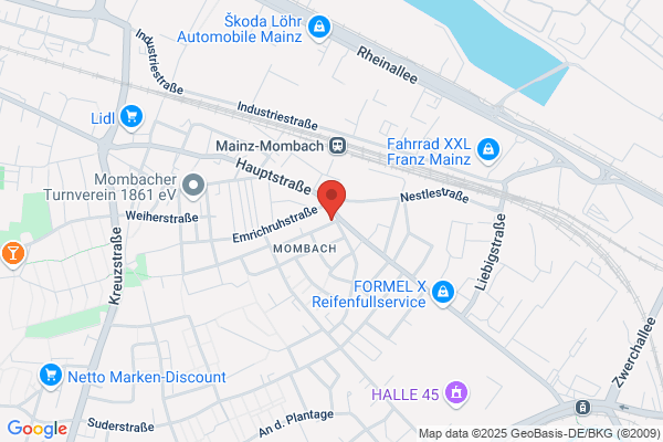 Volksbank Darmstadt Mainz, SB-Stelle Mombach-Hauptstraße