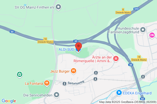 Volksbank Darmstadt Mainz, SB-Stelle Sertoriusring, Römerquelle
