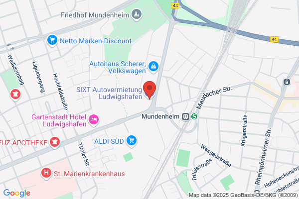 SIXT Autovermietung Ludwigshafen
