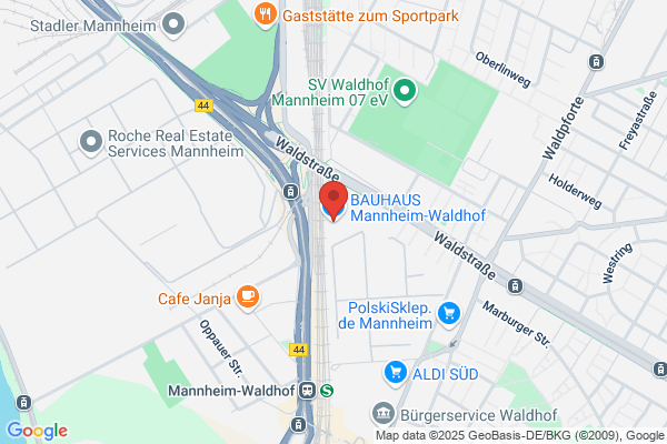 BAUHAUS Mannheim-Waldhof