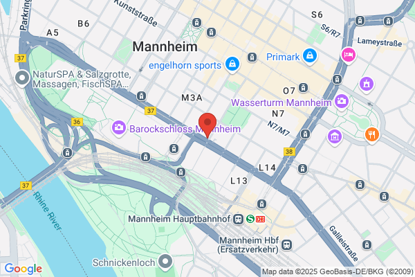Polizeipräsidium mit allen Dienstzweigen