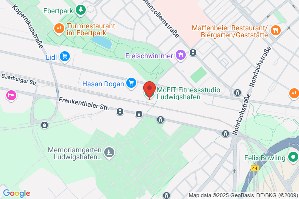 McFIT Fitnessstudio Ludwigshafen