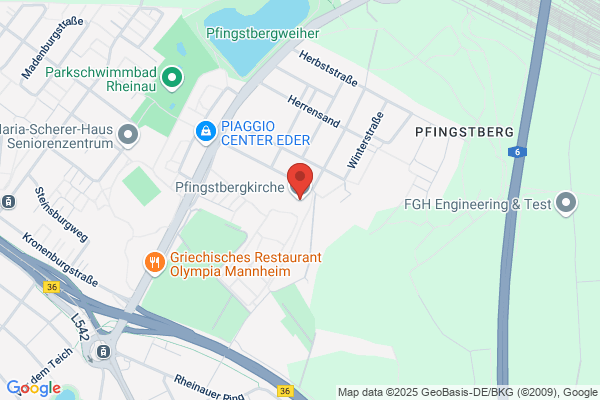 Pfingstbergkirche - Evangelische Immanuel-Pfingstberg-Martins-Versöhnungsgemeinde Rheinau