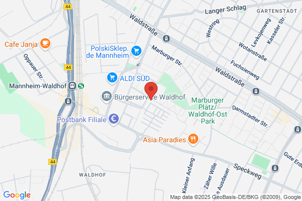 Polizei Polizeiposten MA-Waldhof
