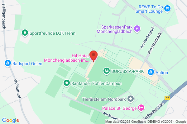 H4 Hotel Mönchengladbach im Borussia-Park