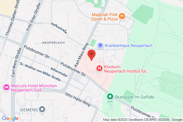 Endokrinologie, Diabetologie, Angiologie, Innere Medizin - Neuperlach | München Klinik