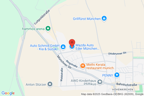 Auto Eder München, Zweigniederlassung der Auto Eder GmbH