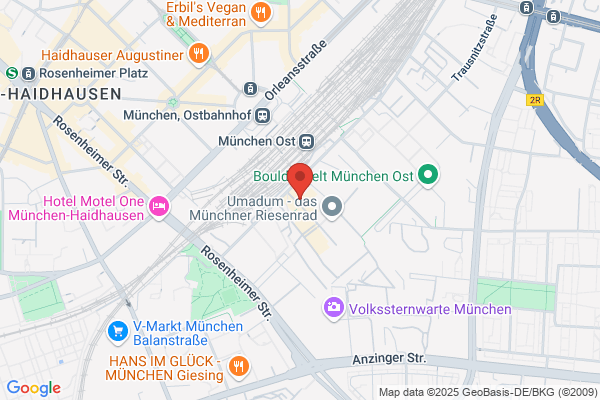 Budget Autovermietung - München Bahnhof Ost