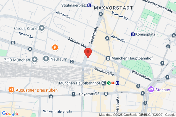 Budget Autovermietung - München Hauptbahnhof