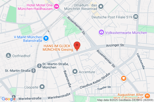 HANS IM GLÜCK - MÜNCHEN Giesing