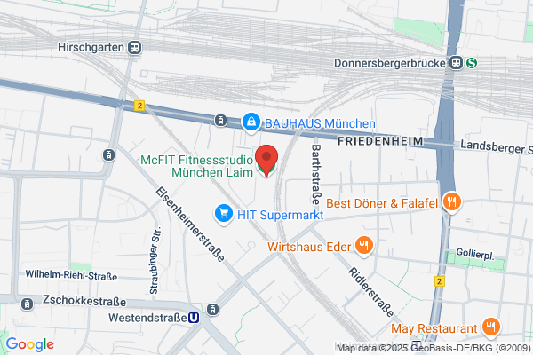 McFIT Fitnessstudio München Laim