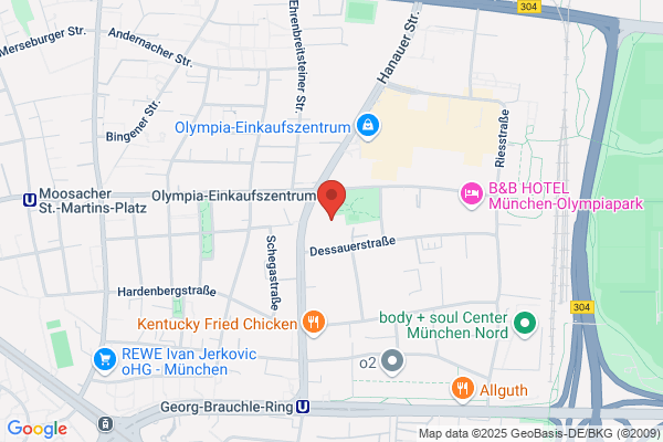 AOK Bayern Geschäftsstelle am Olympiaeinkaufszentrum