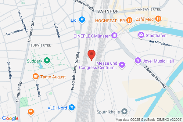 Testzentrum Münster testet | Hafenstraße