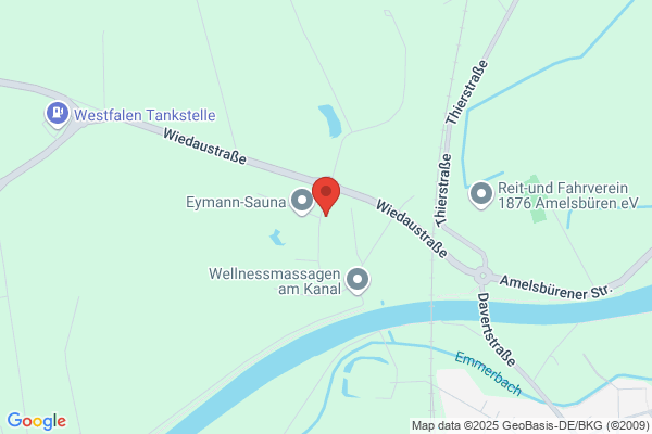 Betten vor dem Esche