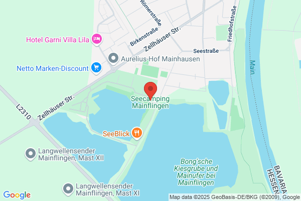 Campingplatz und Badeseen Mainhausen