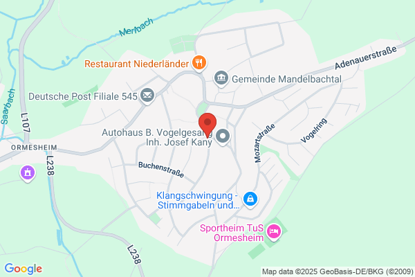 Kreuzkirche Ormesheim - Prot. Kirchengemeinde Ensheim - Eschringen - Mandelbachtal