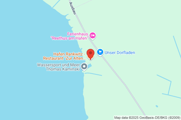 Sommercafé und Restaurant Hafen Rankwitz, Insel Usedom