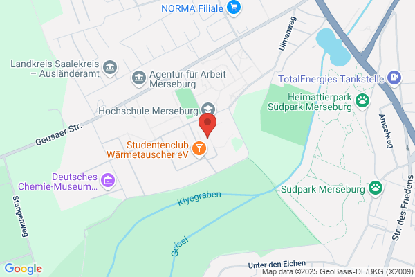 Hochschule Merseburg (FH) Verwaltung Dezernat f. Akadem. Angelegenh., Studienberatung